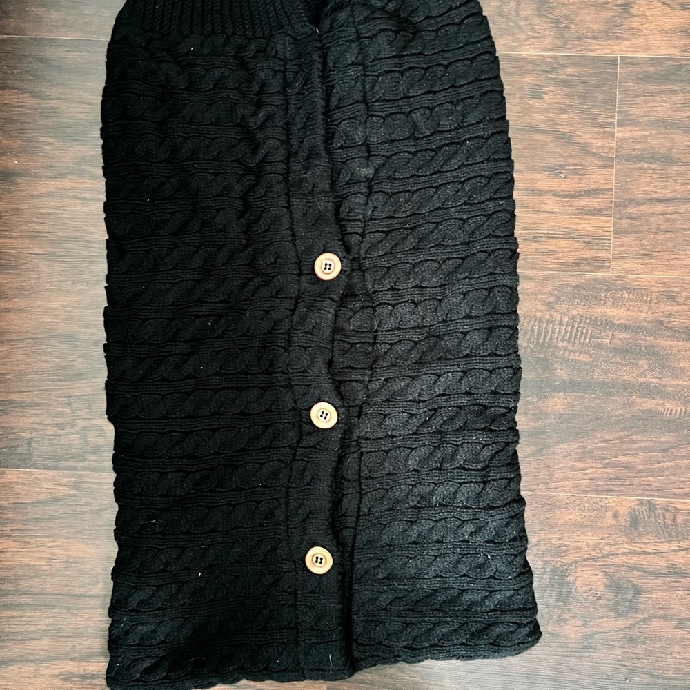 Newborn baby swaddle fleece stroller wrap blanket - Black - Picture 2 of 4